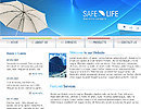 Insurance Company flash and html template