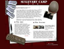 Military Camp flash template