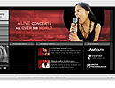 Musicband flash template